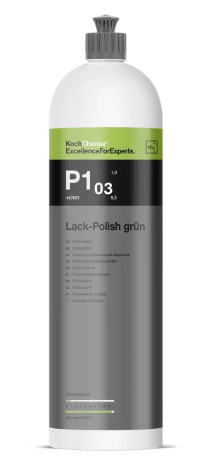P1.03 Lack-Poish grün (Oto Boya Koruma Cilası) 1Lt.