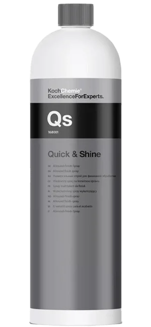 QS Quick & Shine (Oto Yüzey Parlatıcı ve Temizleyici) 1Lt.
