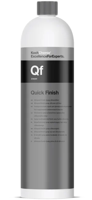 QF Quick Finish (Silikonsuz Oto Yüzey Temizleyici ve Parlatıcı) 1Lt.